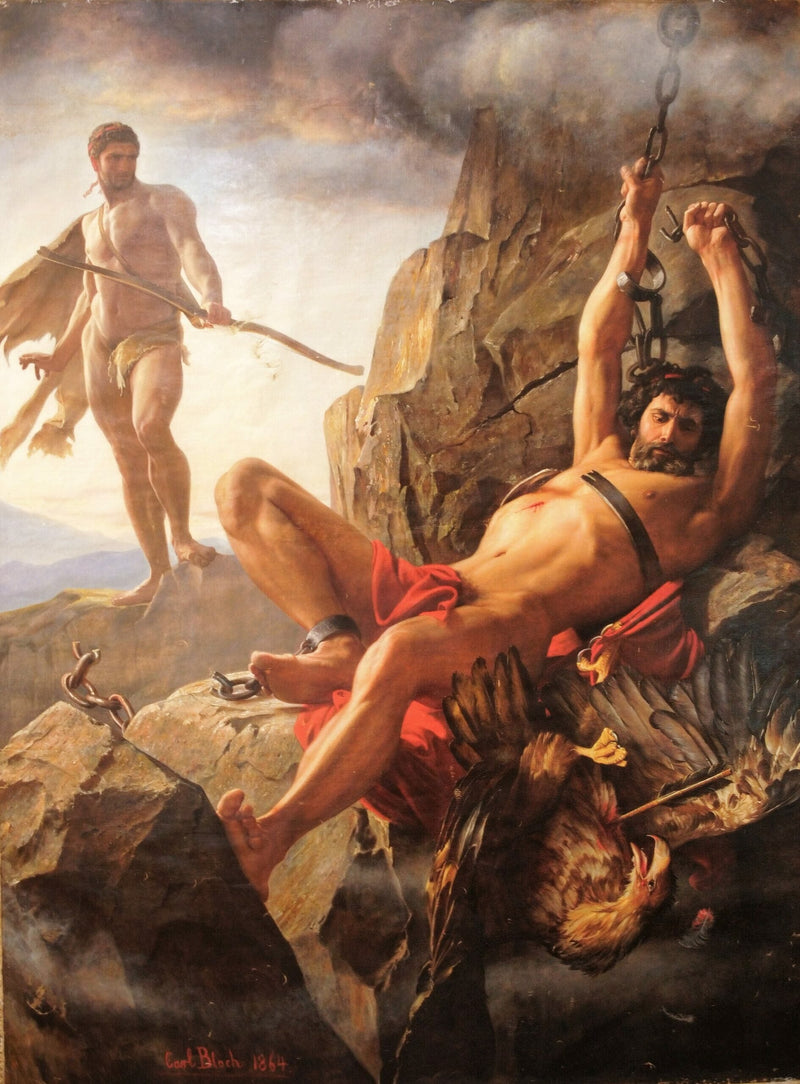 La liberazione di Prometeo - Carl Heinrich Bloch