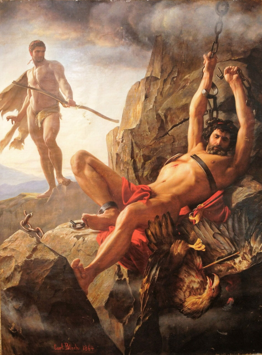 La liberazione di Prometeo - Carl Heinrich Bloch