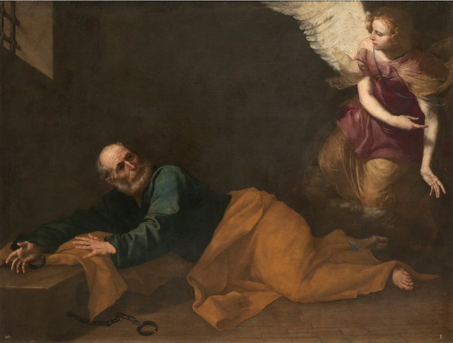 La Liberazione di San Pietro - Jusepe de Ribera