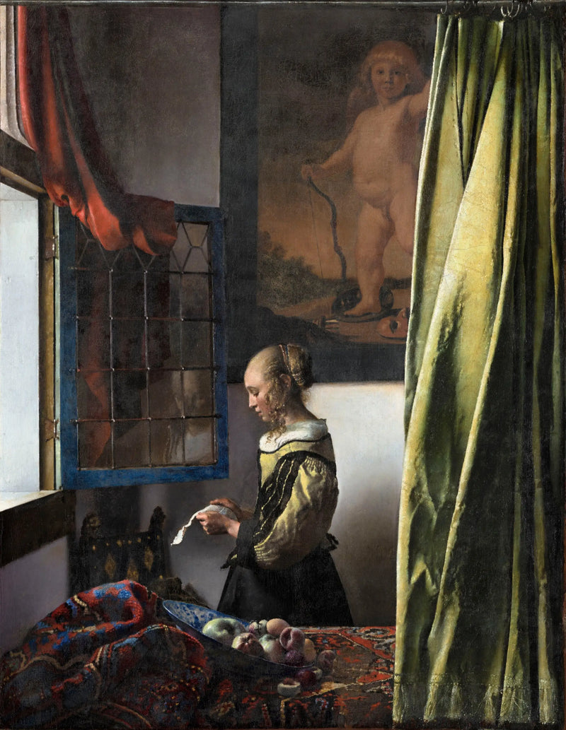 La Lettura alla finestra - Johannes Vermeer