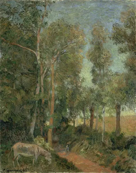 Il bordo della foresta (III) - Paul Gauguin