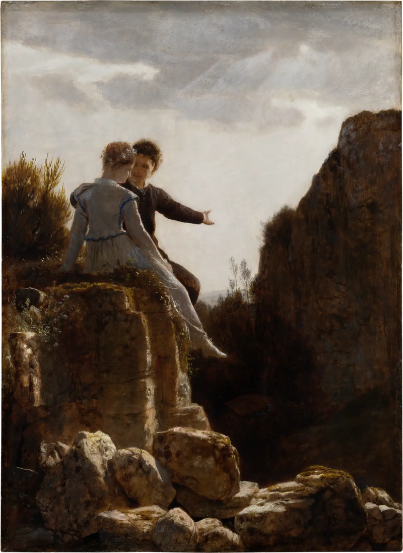 La luna di miele - Arnold Böcklin