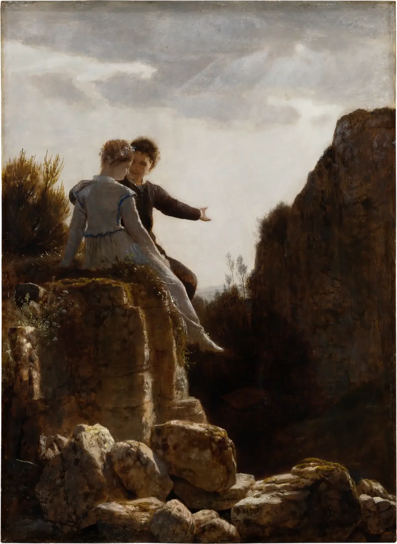 La luna di miele - Arnold Böcklin