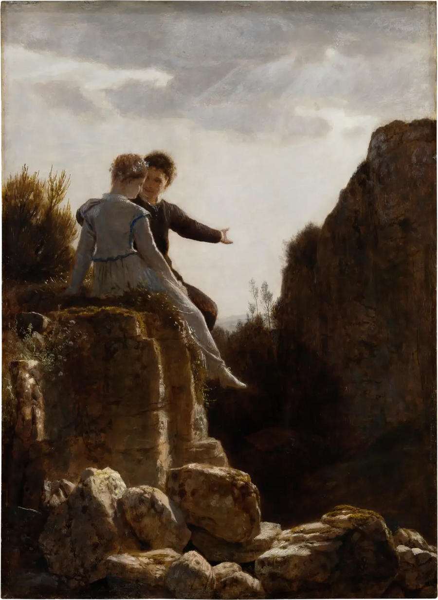 La luna di miele - Arnold Böcklin