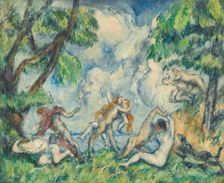 La Lotta d'amore - Paul Cézanne