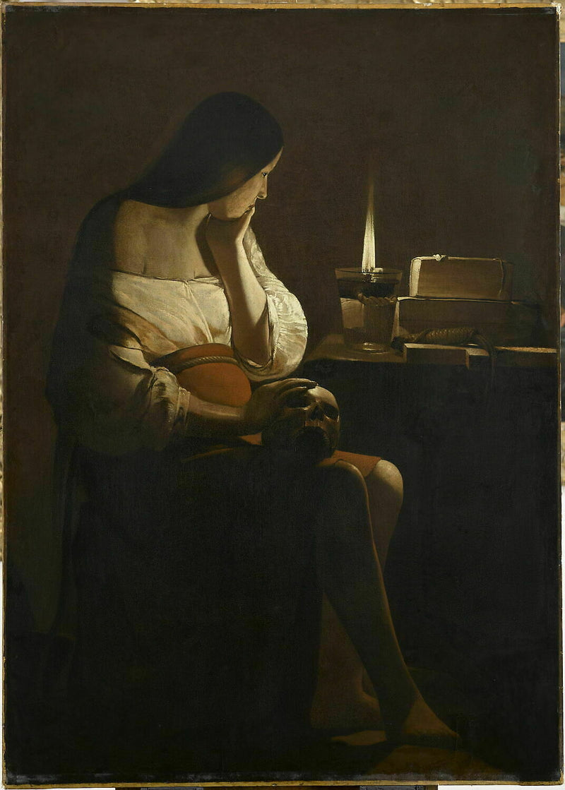 La Madeleine alla lampada - Georges de La Tour