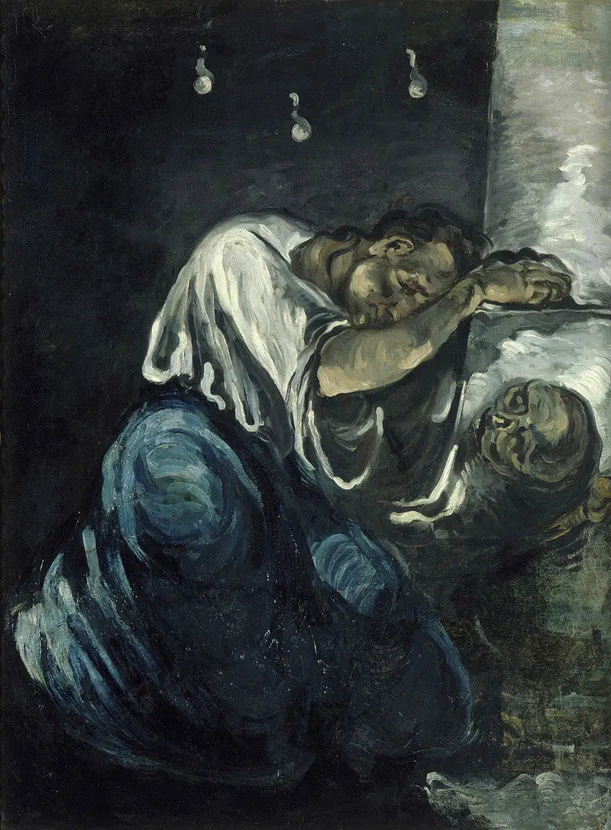 La Madeleine - Paul Cézanne image 1 copie de tableau peinte à la main