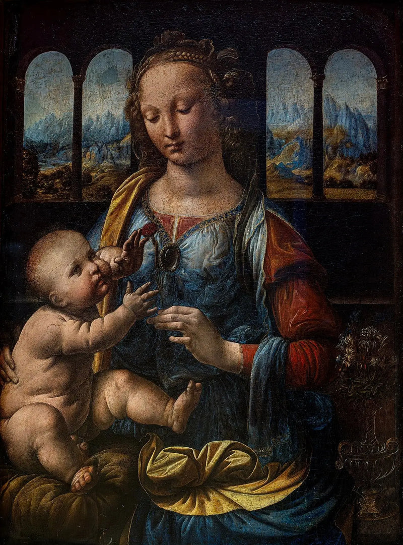 La Madonna con il garofano - Leonardo da Vinci
