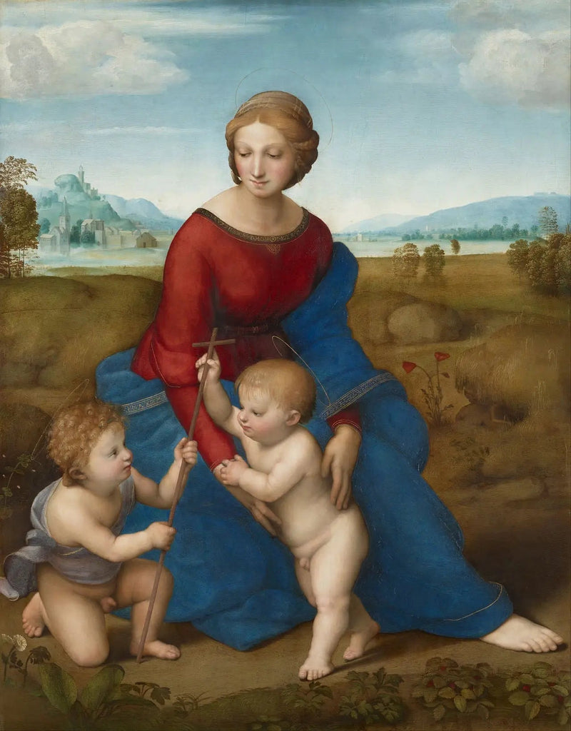 La Madonna nella prateria - Raffaello Sanzio