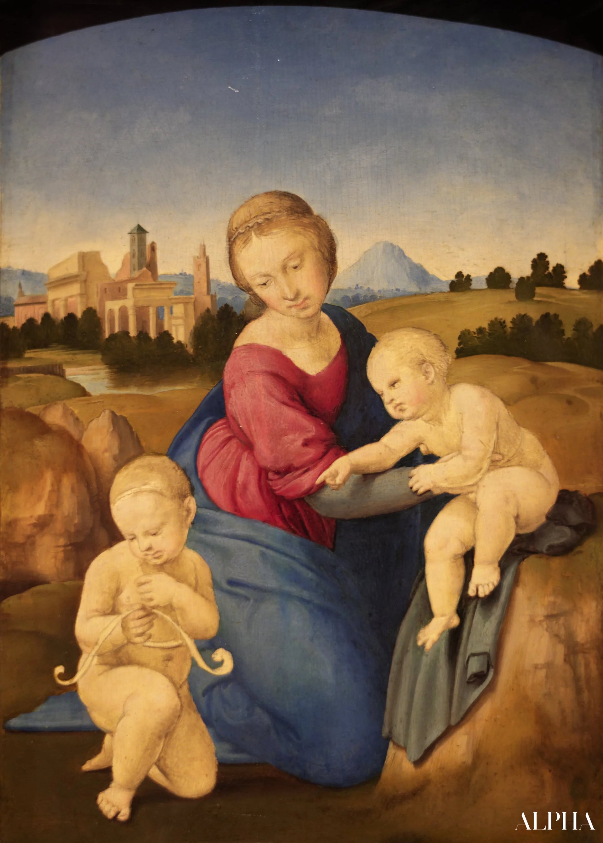 La Madone d'Esterházy - Raffaello (pittore) - Riproduzioni di quadri e dipinti di alta gamma