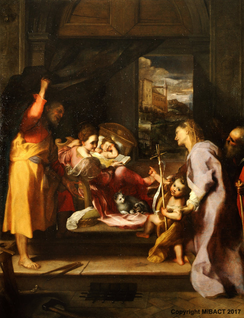 La Madone del Gatto - Federico Barroci