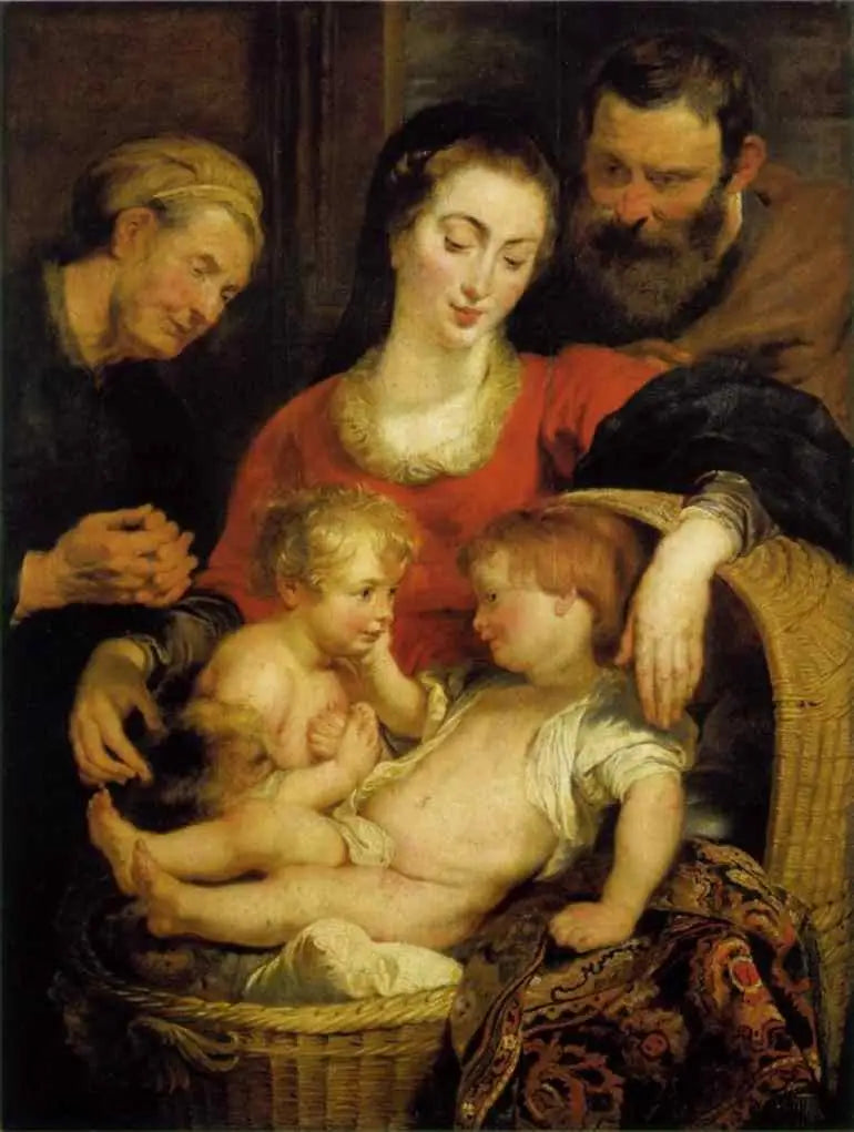 La Madone del Cesto - Peter Paul Rubens