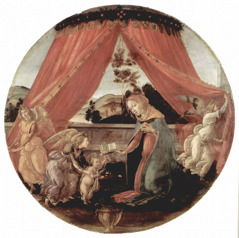 La Madonna del padiglione - Sandro Botticelli
