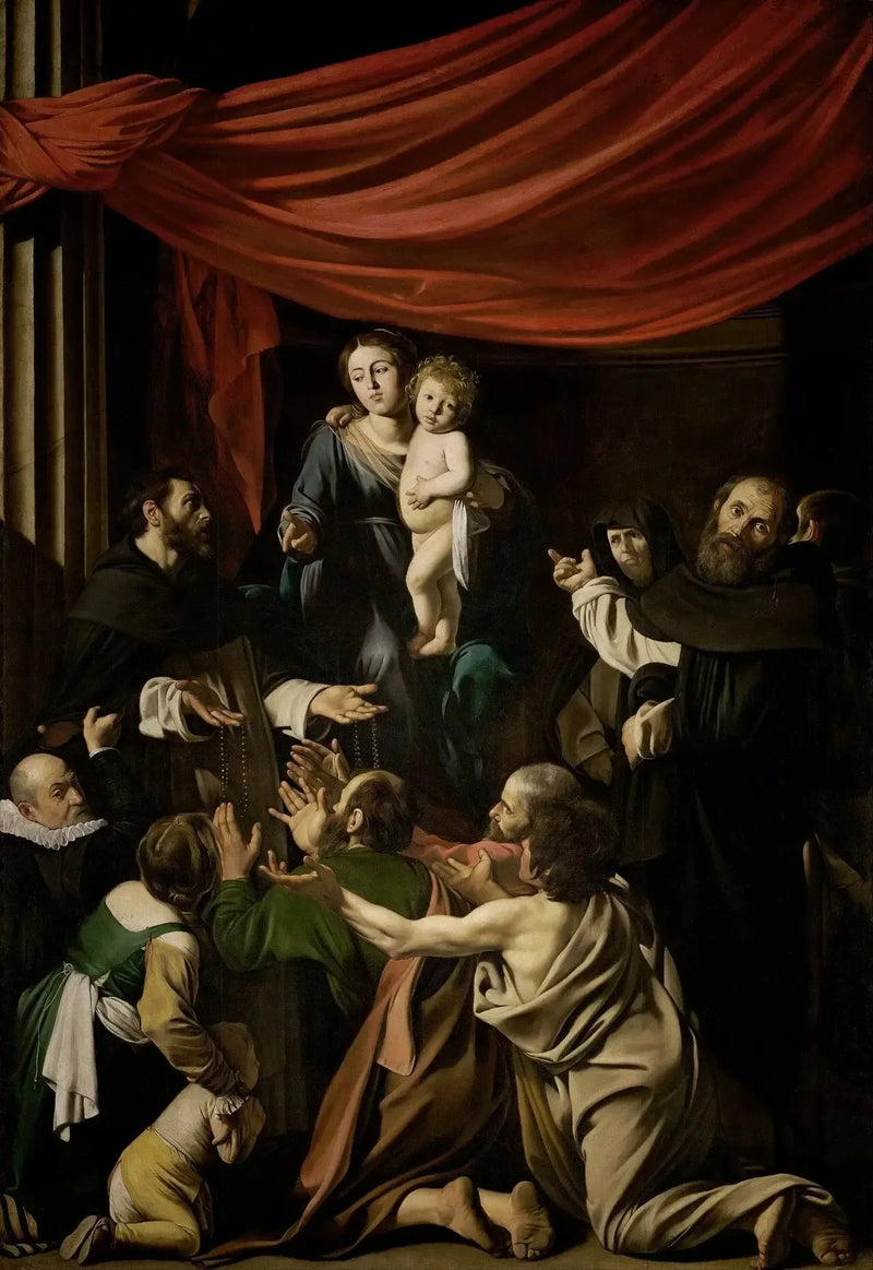 La Madonna del Rosario - Caravaggio