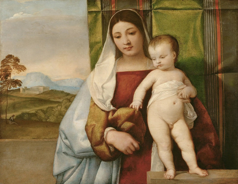 La Madone gitana - Titian