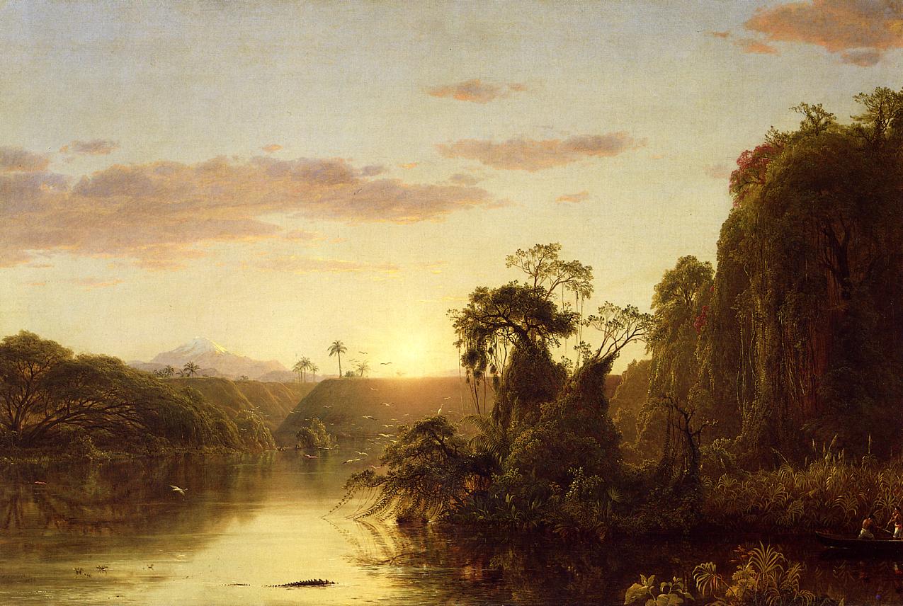 La Magdalena - Frederic Edwin Church - Alpha Reproduction