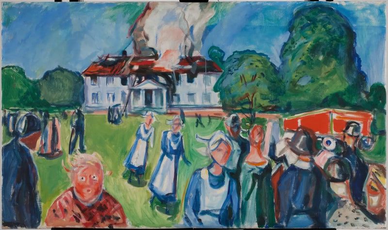 La casa brucia! - Edvard Munch