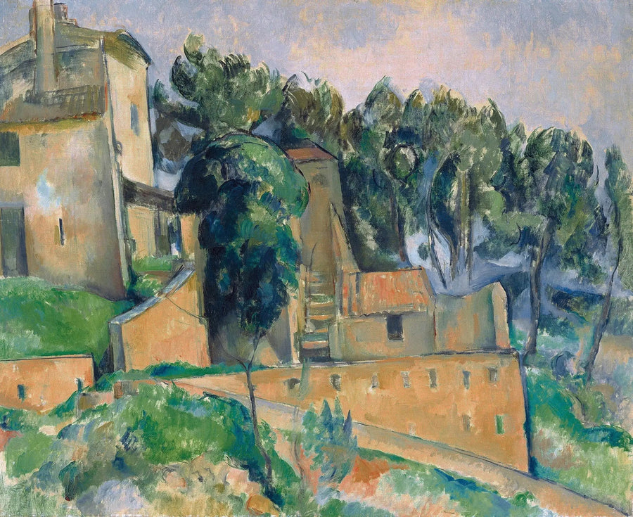 La Maison de Bellevue - Paul Cézanne
