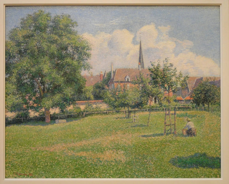 La Casa della Sorda e Il Campanile di Éragny - Camille Pissarro