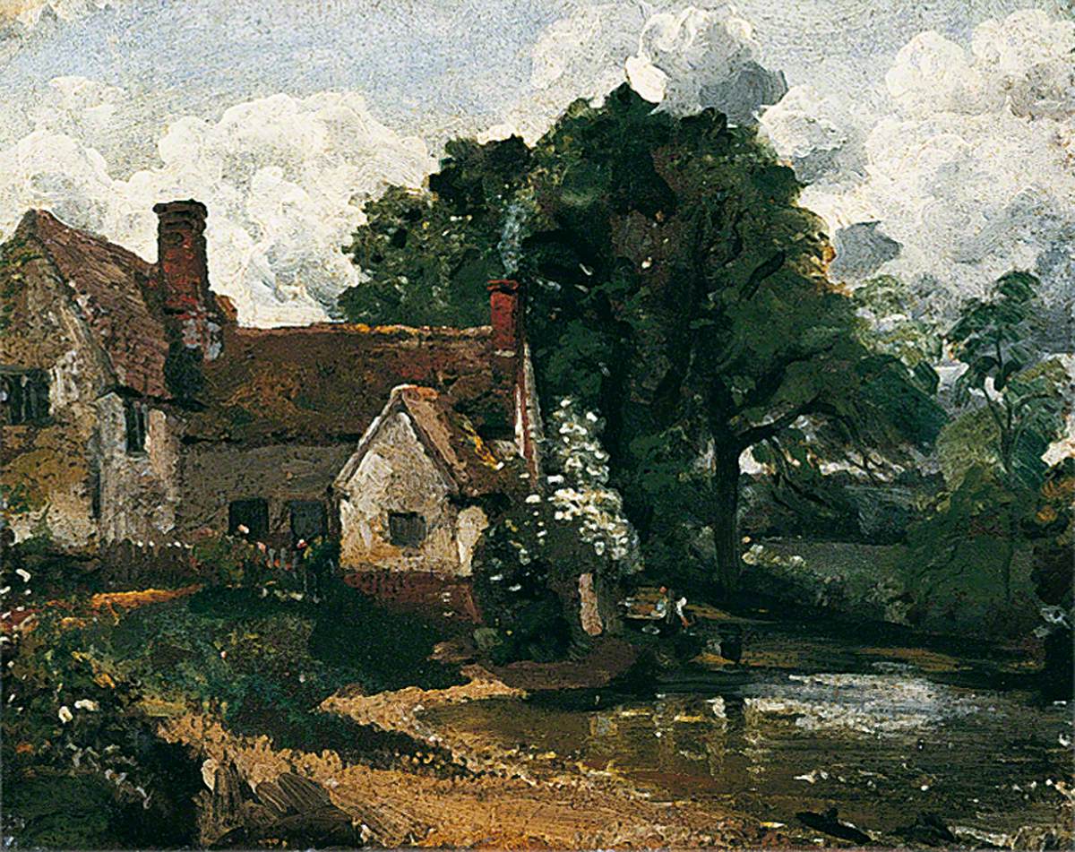 La maison de Willy Lott - John Constable - Alpha Reproduction