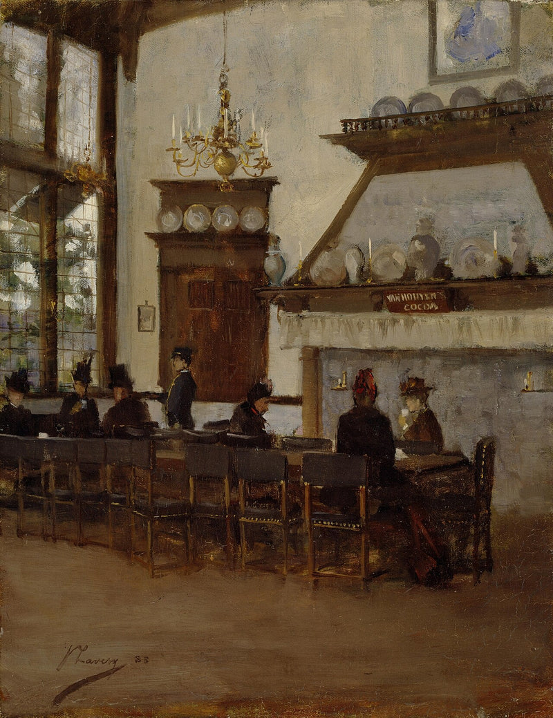 La Dutch Cocoa House all'Esposizione Internazionale di Glasgow del 1888 - John Lavery