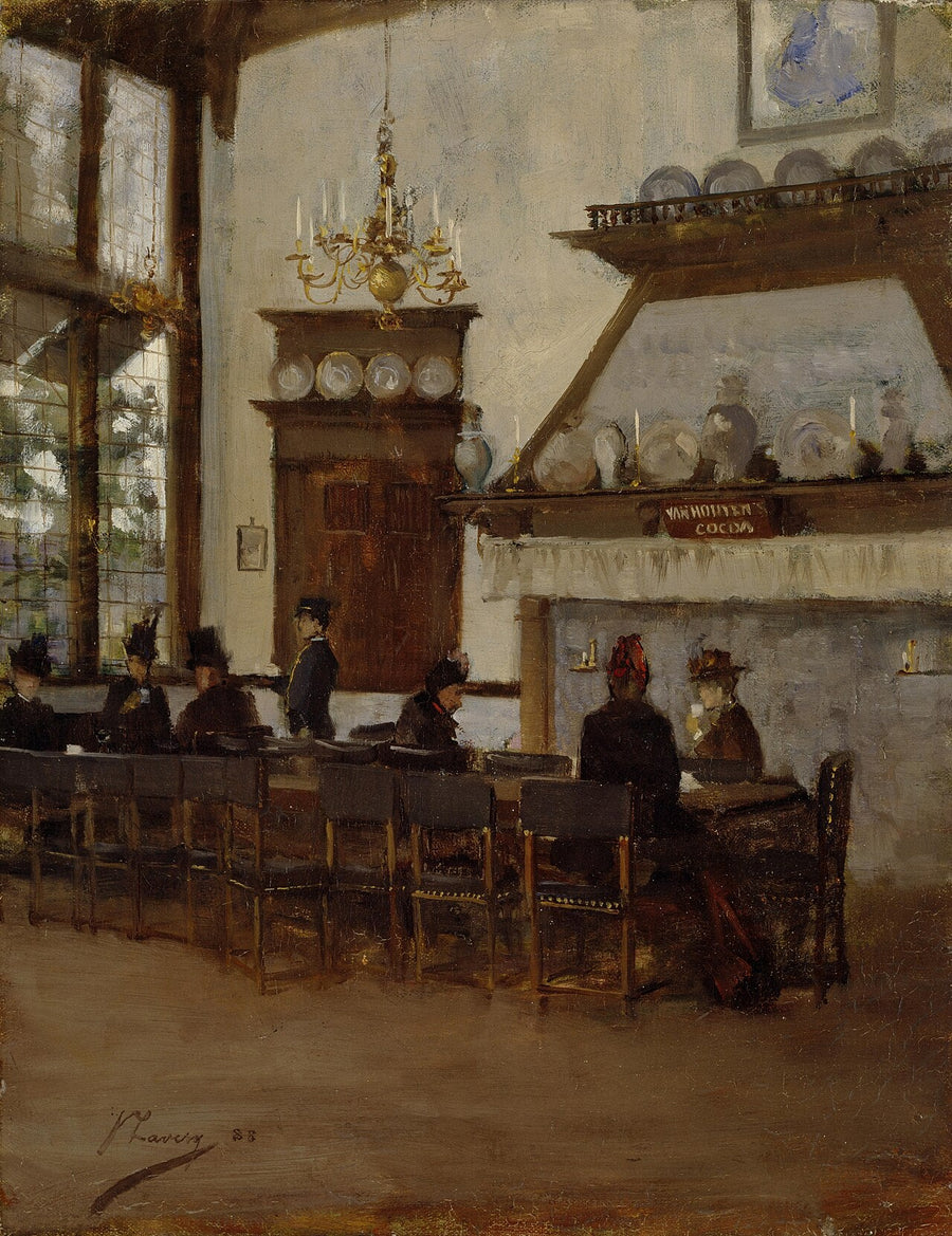 La Dutch Cocoa House all'Esposizione Internazionale di Glasgow del 1888 - John Lavery