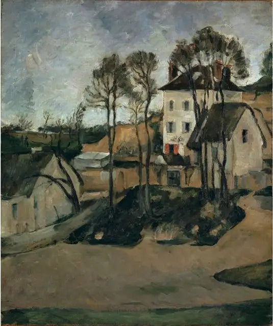 La casa del dottor Gachet ad Auvers-sur-Oise - Paul Cézanne