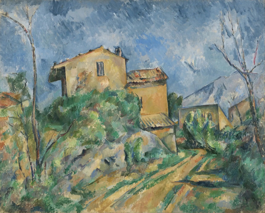 La Casa Maria sulla strada del Castello Nero - Paul Cézanne