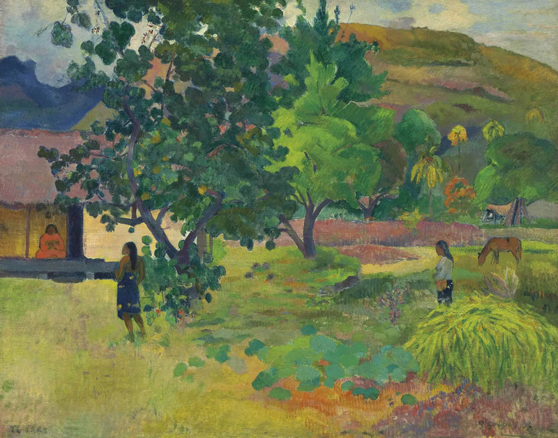 La casa - Paul Gauguin
