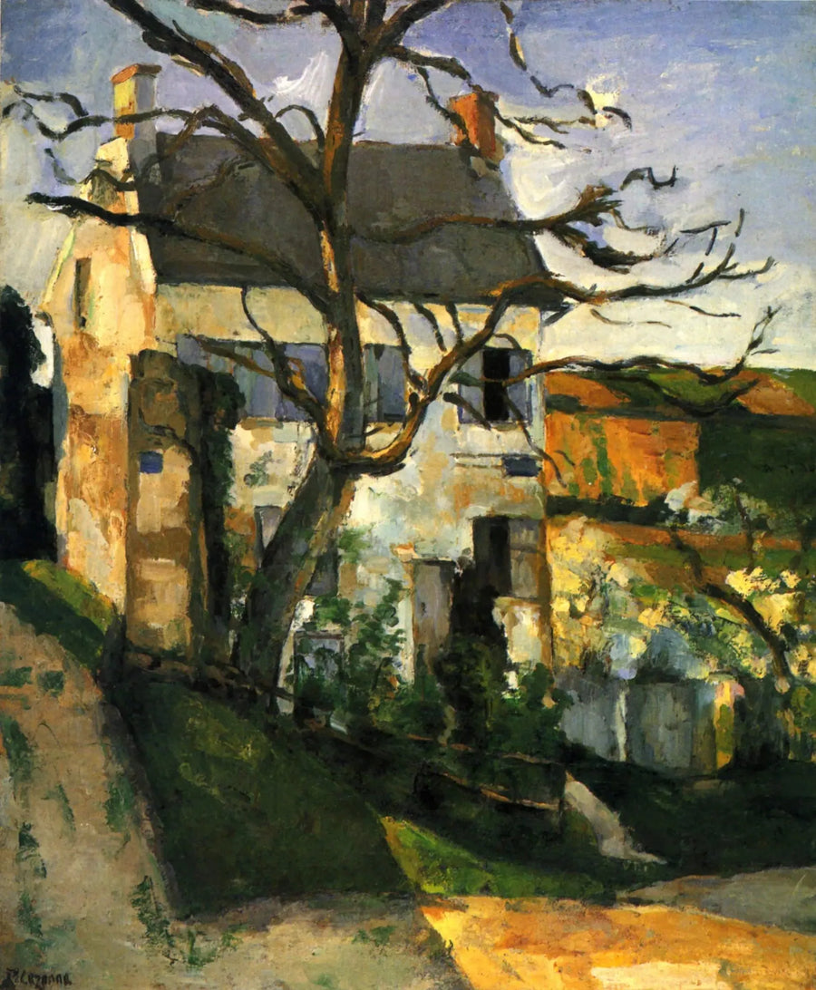 La Maison Rondest, quartiere de l'Hermitage, Pontoise - Paul Cézanne