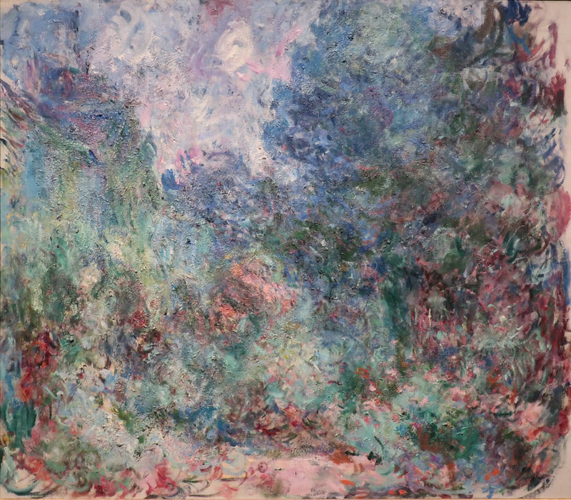 La casa vista dal giardino delle rose - Claude Monet