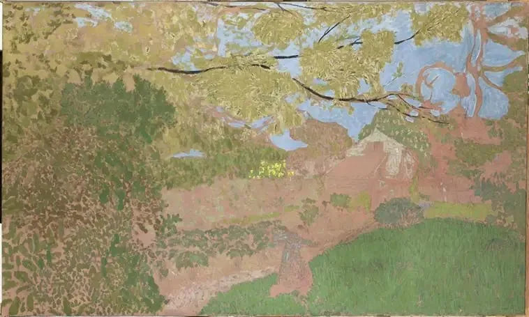 La casetta al laghetto di Étang-la-Ville - Édouard Vuillard
