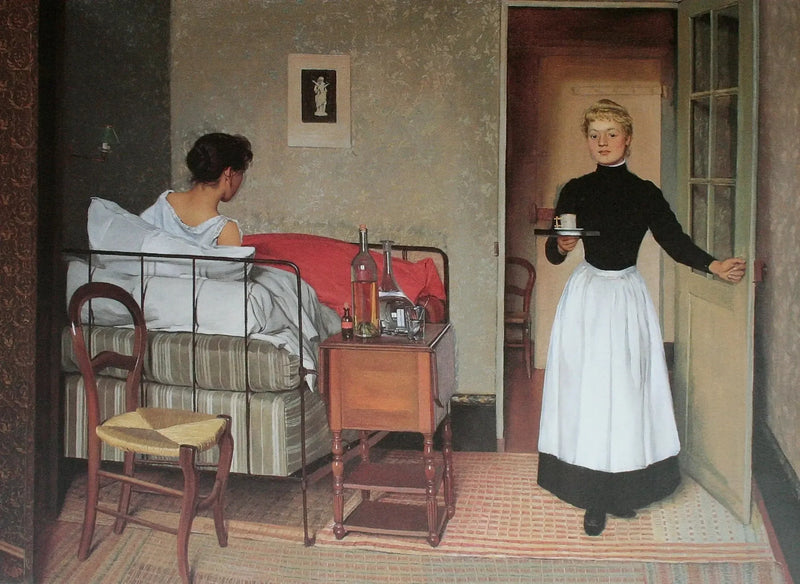 La Malade - Félix Vallotton