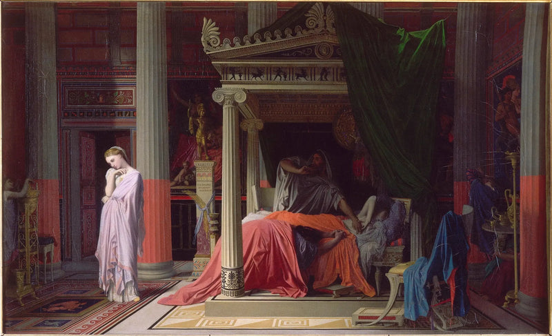 La Malattia di Antioco - Jean-Auguste-Dominique Ingres