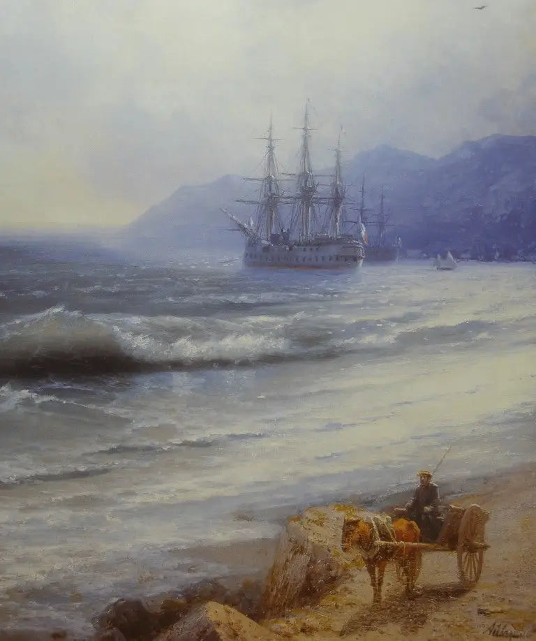La marea - Ivan Aïvazovski