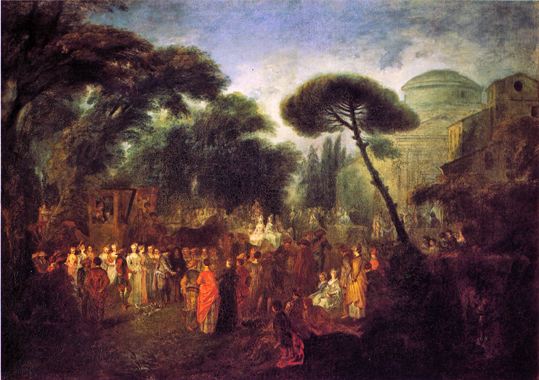 La sposa del villaggio - Antoine Watteau