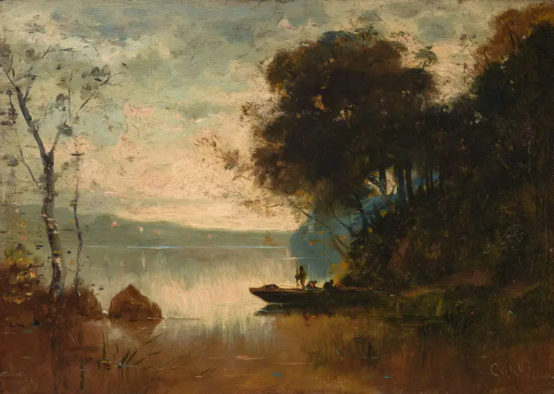 La mémoire de Riva - Jean-Baptiste Camille Corot