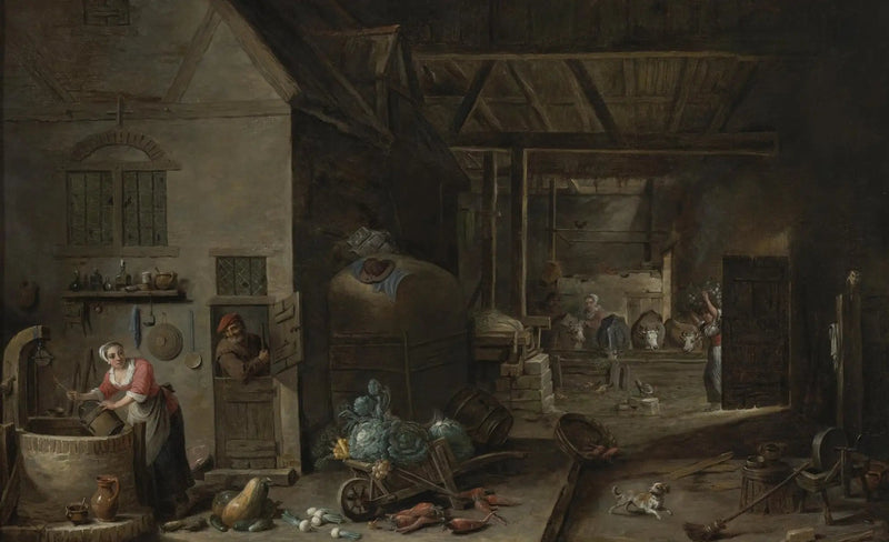 La Ménagère Flamande - David Teniers il Giovane
