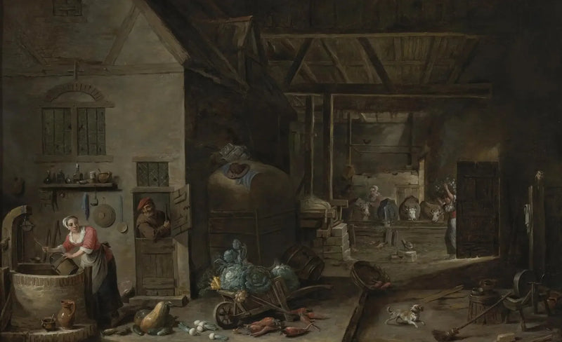 La Ménagère Flamande - David Teniers il Giovane