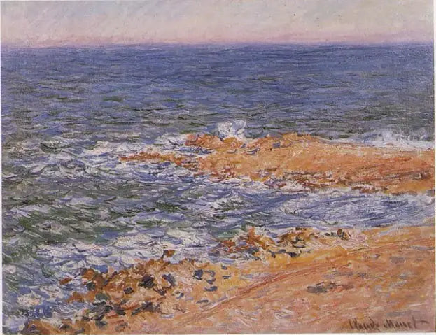 Il mare ad Antibes - Claude Monet