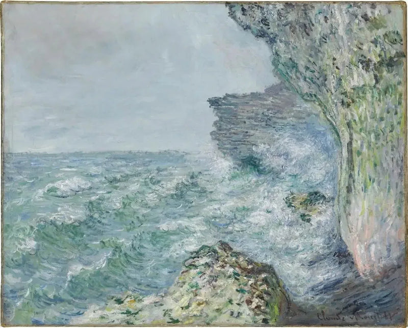 Il mare a Fécamp - Claude Monet