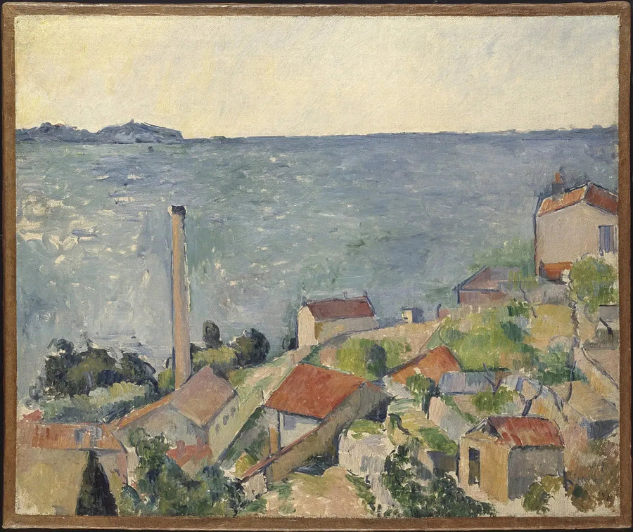 Il Mare a l'Estaque - Paul Cézanne