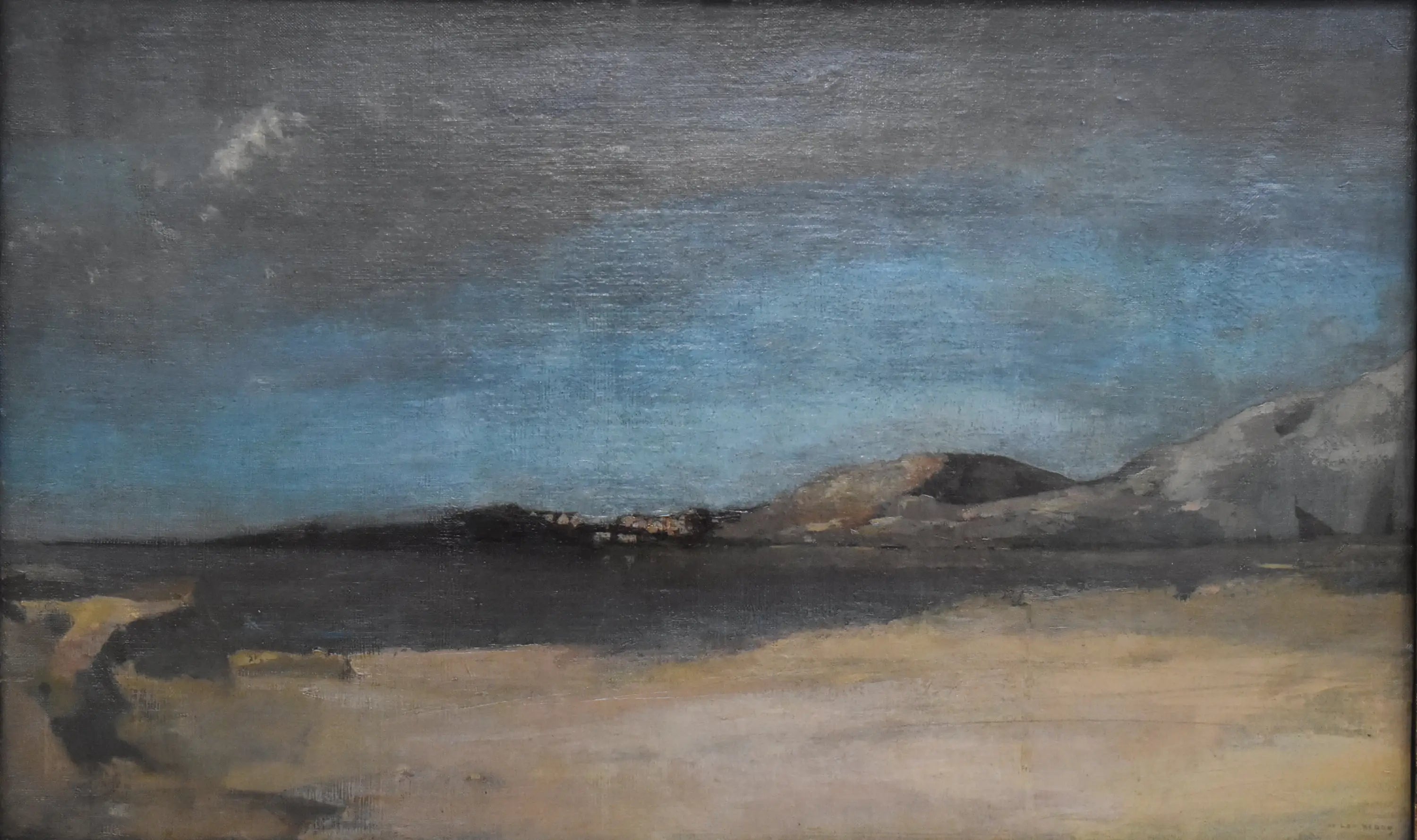 La Mer à Morgat - Odilon Redon image 1 reproduction de peinture à l’huile