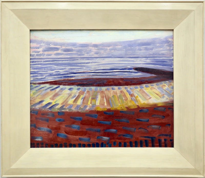 Il mare dopo il tramonto - Piet Mondrian