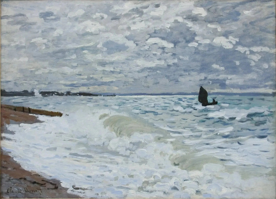 Il mare a Le Havre W112 - Claude Monet
