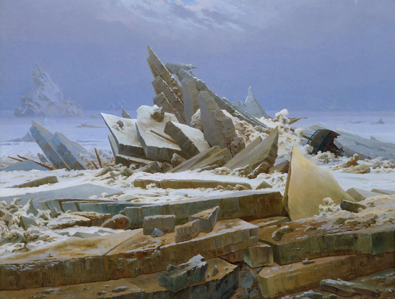 Il Mare di ghiaccio - Caspar David Friedrich