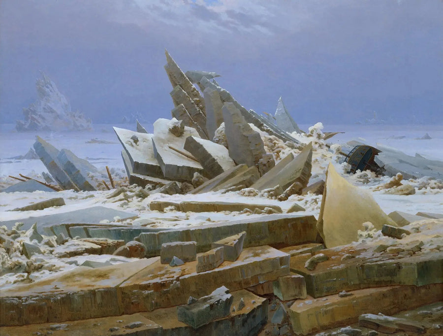 Il Mare di ghiaccio - Caspar David Friedrich