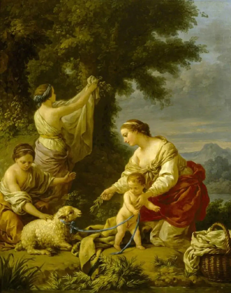La mère indulgente - Louis Jean François Lagrenée