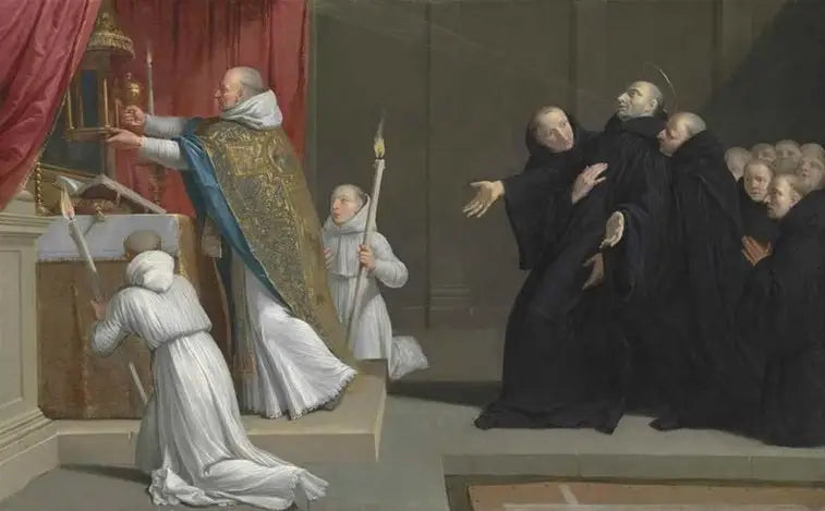 La Messe di San Benedetto - Philippe de Champaigne