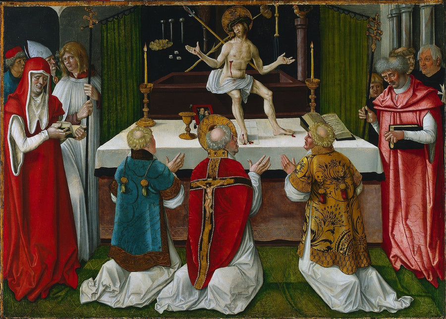 La messa di san Gregorio - Hans Baldung Grien